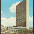 1964 UNITED NATIONS BUILDING NEW YORK CITY CLASSIC AUTOS CITY BUS 909