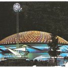 1964 NIGHT VIEW GENERAL ELECTRIC PAVILION NEW YORK WORLDS FAIR POSTCARD907