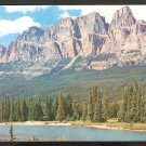 MOUNT EISENHOWER CANADIAN ROCKIES SURROUNDING FOREST AND LAKE 921