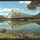 SPLENDID VIEW OF MOUNT RUNDLE & VERMILLION LAKE CANADIAN ROCKIES 922
