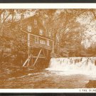 SILVERMINE TAVERN MILL & WATERFALL NORWALK CT CONNECTICUT 930