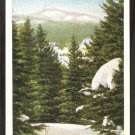POSTCARD CAMELS HUMP IN WINTER WATERBURY GREEN MOUNTAINS VERMONT 941