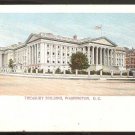 THE TREASURY BUILDING WASHINGTON D.C. UDB UNDIVIDED BACK 944
