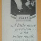 1931 Print Ad Valet Auto-Strop Razor With Baseball Player Photo ! 1931 Print Ad Valet Auto-Strop Razor With Baseball Player Photo !