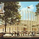 THE FORD ROTUNDA NEW YORK WORLDS FAIR TOURISTS TRANSPORT TRAIN POSTCARD 951