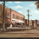 1965 Castle St Newcastle New Brunswick Storefronts Parked Autos Chrysler Plymouth 980