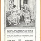 ORIGINAL 1918 IVORY SOAP AD WITH TWO LOVELY LADIES IN THE PARLOR