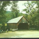 Old Covered Bridge Woodstock Vermont with Vintage Auto 1055