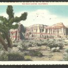 Splendid View of Red Rock Canyon California White House Cliff 1935 White Border Postcard 1066 Splendid View of Red Rock Canyon California White House Cliff 1935 White Border Postcard 1066