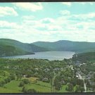 Birds Eye View Crystal Lake Barton Vermont Mountains Chrome Postcard 81 Birds Eye View Crystal Lake Barton Vermont Mountains Chrome Postcard 81