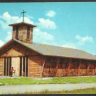 Church of the Blessed Sacrament Stowe Vermont Chrome Postcard 128 Church of the Blessed Sacrament Stowe Vermont Chrome Postcard 128