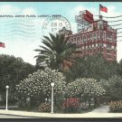 Laredo Texas Jarvis Plaza Hotel Hamilton Neon Sign Linen Postcard 135 Laredo Texas Jarvis Plaza Hotel Hamilton Neon Sign Linen Postcard 135
