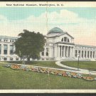 New National Museum Washington DC Flower Bed Lamp Post Walkway White Border Postcard 1105 New National Museum Washington DC Flower Bed Lamp Post Walkway White Border Postcard 1105