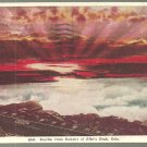 A Beautiful Sunrise As Seen From Pikes Peak Colorado 1910 White Border Postcard 1126 A Beautiful Sunrise As Seen From Pikes Peak Colorado 1910 White Border Postcard 1126