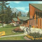 Jasper Park Lodge Lac Beauvert Alberta Canada Pyramid Mountain Chrome Postcard 1142