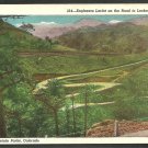 Engineers Lariat On the Road to Lookout Mountain Denver Mountain Park Colorado White Border Postcard Engineers Lariat On the Road to Lookout Mountain Denver Mountain Park Colorado White Border Postcard