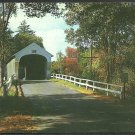 Covered Bridge North Newport New Hampshire Fall Foliage Country Road Chrome Postcard 1171 Covered Bridge North Newport New Hampshire Fall Foliage Country Road Chrome Postcard 1171