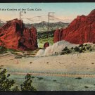 Gateway of the Garden of the Gods Colorado 1920 Postcard 277