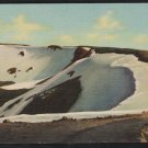 Fall River Pass Trail Ridge Road Rocky Mountain National Park Colorado Linen Postcard 1188