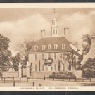 Governors Palace Williamsburg Virginia White Border Postcard 333