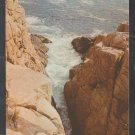 Rafe's Chasm Atlantic Ocean Cape Ann Magnolia Gloucester MA Chrome Postcard 350