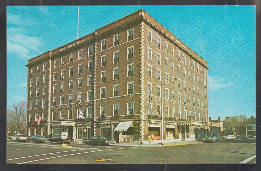 ca 1960 Hawthorne Motor Hotel Salem MA Mass Ford Chevrolet Plymouth