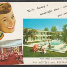 1960s Advertising Postcard For Purchasing Bulk Postcards For Your Hotel Motel or Restaurant