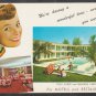 1960s Advertising Postcard For Purchasing Bulk Postcards For Your Hotel Motel or Restaurant