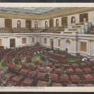 Senate Chamber U.S. Capitol Washington DC White Border Postcard 1245 Senate Chamber U.S. Capitol Washington DC White Border Postcard 1245