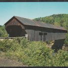 Covered Bridge Chester Vermont On A Splendid Summer Day Chrome Postcard 1270 Covered Bridge Chester Vermont On A Splendid Summer Day Chrome Postcard 1270