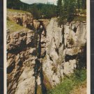 Maligne Canyon Jasper National Park Canadian Rockies Alberta Canada Chrome Postcard 1274