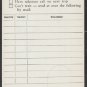 Postcard Order Form Forwards Color Productions Business Reply Card Manchester Vermont 1301