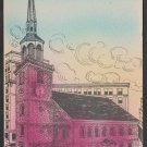 The Old South Church Boston MA Postcard 1307 The Old South Church Boston MA Postcard 1307