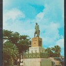 Lord Horatio Nelson Monument Bridgetown Barbados Chrome Postcard 1341