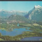 Splendid View Mount Rundle Bow Valley Vermillion Lake Banff Alberta Canadian Rockies Chrome Postcard