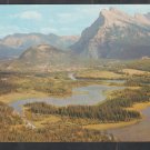 Breath Taking View Bow Valley Banff Village Vermillion Lakes Mt Rundle Alberta Canada Chrome