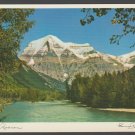 Mount Robson Canadian Rockies From Yellowhead Highway Chrome Postcard 1371