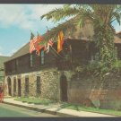 St Augustine Florida Oldest House In United States Horse & Carraige Chrome Postcard 428 St Augustine Florida Oldest House In United States Horse & Carraige Chrome Postcard 428