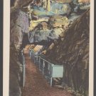 Bridge Over Chasm Showing Balanced Rock Howe Caverns New York 1380