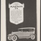 1919 Ads Marmon 34 Automobile Guaranty Trust Company of New York 1919 Ads Marmon 34 Automobile Guaranty Trust Company of New York