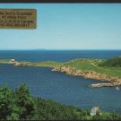 Splendid View of White Point Victoria County Nova Scotia Two Tittle Bed & Breakfast Chrome Postcard