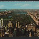 Birds Eye View Central Park New York City Chrome Postcard 473
