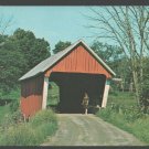 Lovely Lady Covered Bridge Route 14 East Randolph Vermont Chrome Postcard 503 Lovely Lady Covered Bridge Route 14 East Randolph Vermont Chrome Postcard 503