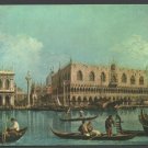 Antonio Canal The Molo Seen From the Bacino di San Marco Venice Italy Chrome Postcard 1484 Antonio Canal The Molo Seen From the Bacino di San Marco Venice Italy Chrome Postcard 1484