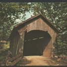 Covered Bridge Belvidere Corners Cambridge Junction Vermont Route 109 Chrome Postcard 508 Covered Bridge Belvidere Corners Cambridge Junction Vermont Route 109 Chrome Postcard 508