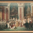 Jacques Louis David Le Sacre The louvre Paris France Chrome Postcard 1491 Jacques Louis David Le Sacre The louvre Paris France Chrome Postcard 1491