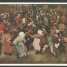 Peter Bruegel The Wedding Dance Detroit Institute of Arts Postcard 1497