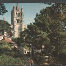Lausanne Switzerland The Cathedral Outdoor Stairway People Chrome Postcard 1509