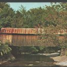 Covered Bridge Belvidere Corners Cambridge Junction Vermont Chrome Postcard 562