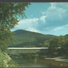 Old Scott Bridge Over West River Route 30 Townshend Vermont Chrome Postcard 578 Old Scott Bridge Over West River Route 30 Townshend Vermont Chrome Postcard 578